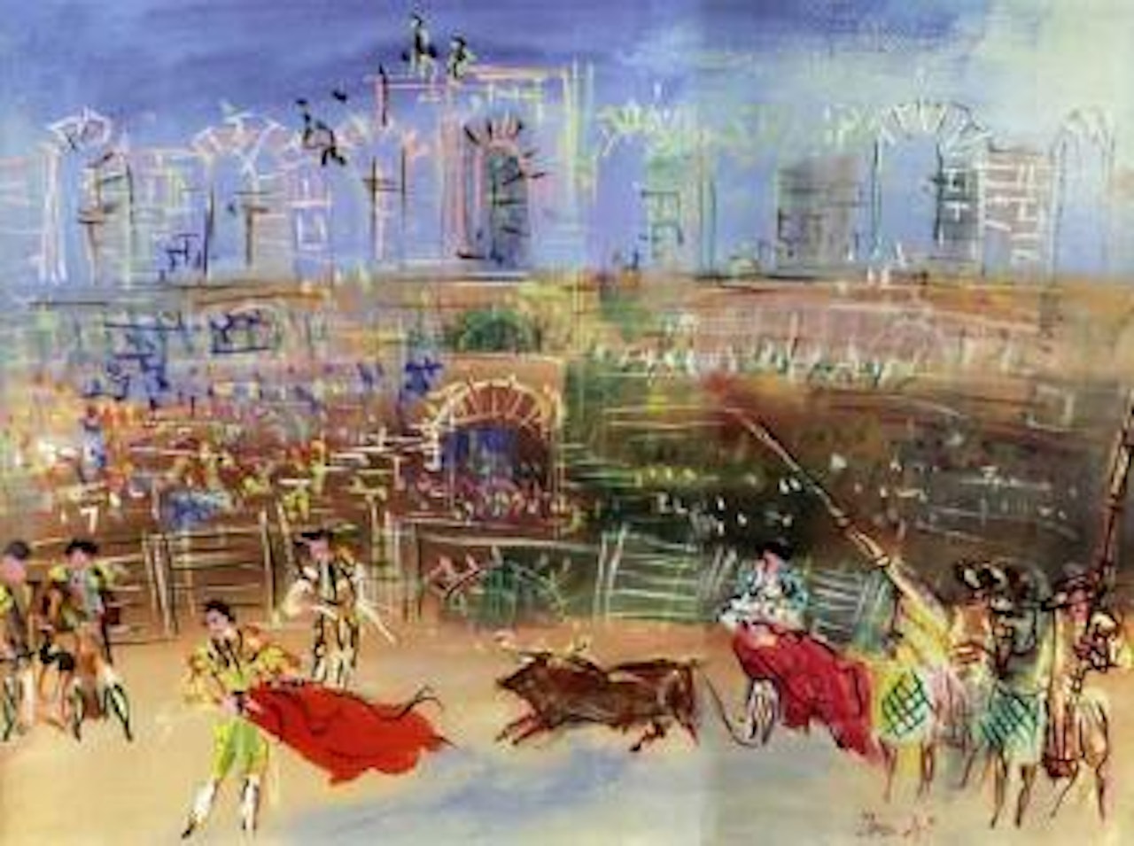 Corrida by Jean Dufy