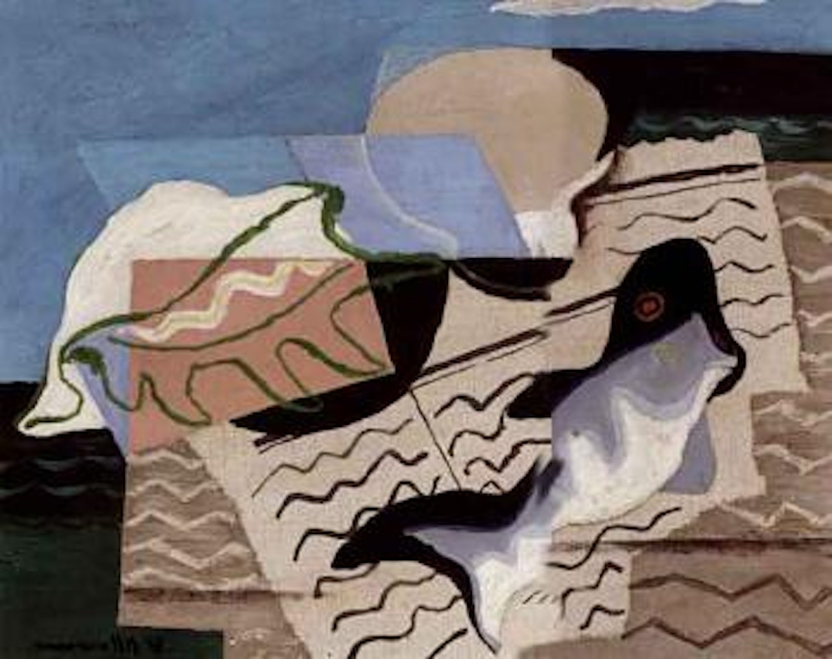 Poisson bleu by Louis Marcoussis