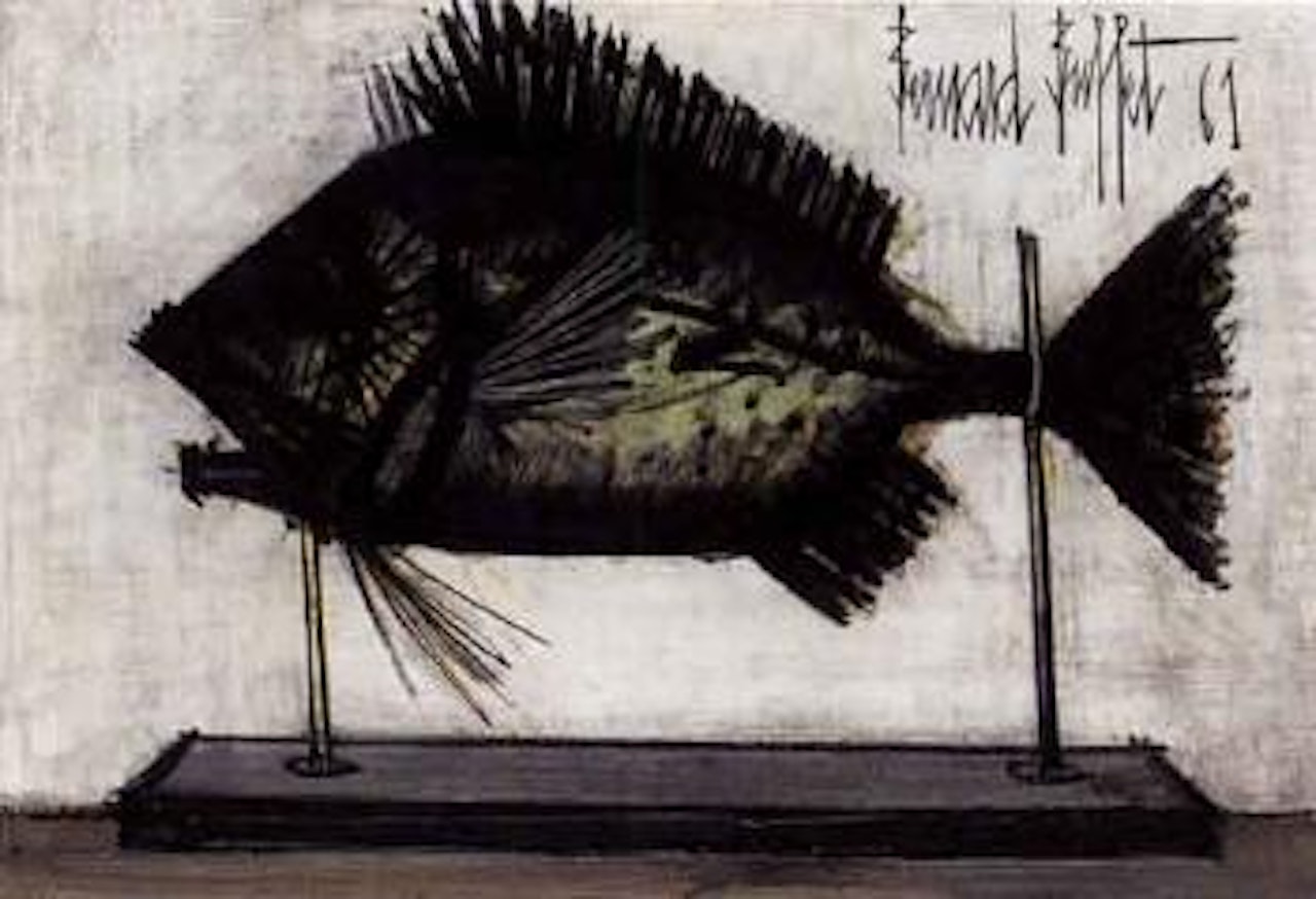 Poisson naturalise by Bernard Buffet