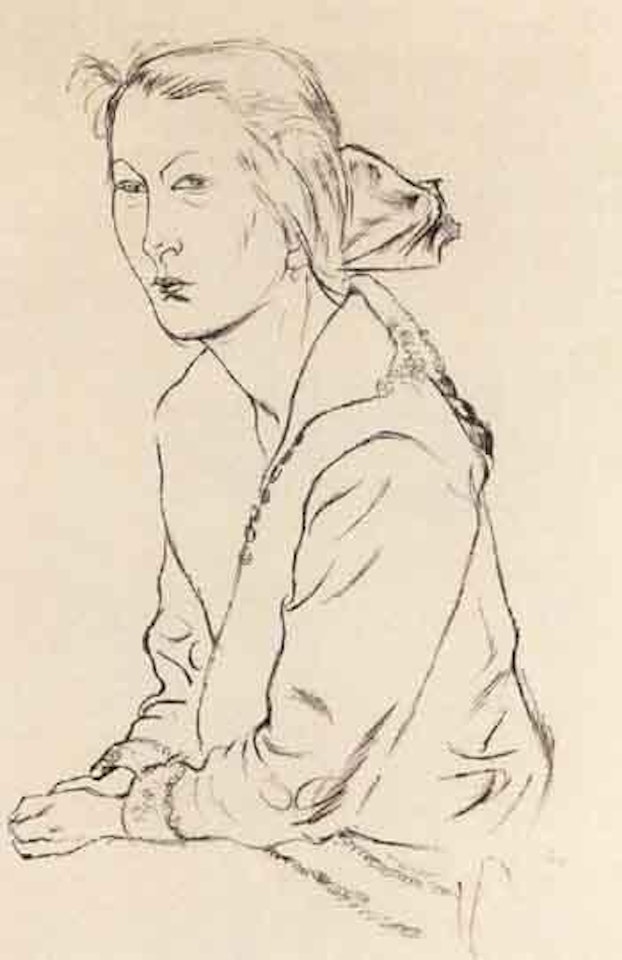 Young girl by George Grosz