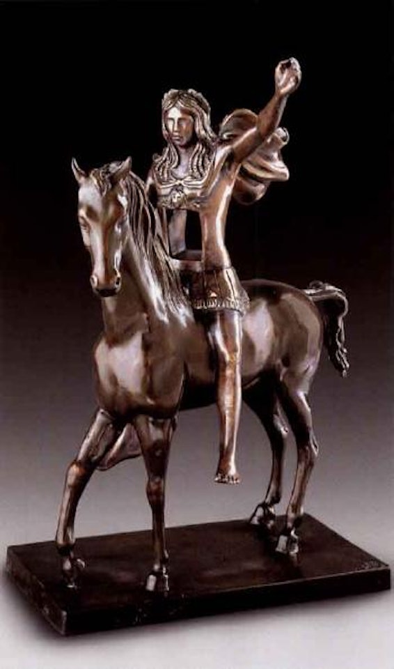 Guerrier surrealiste by Salvador Dali