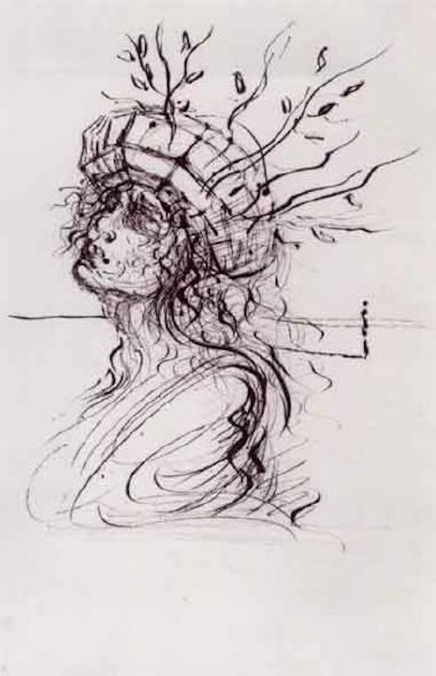 Study for the 'Formation of Monsters' by Salvador Dali