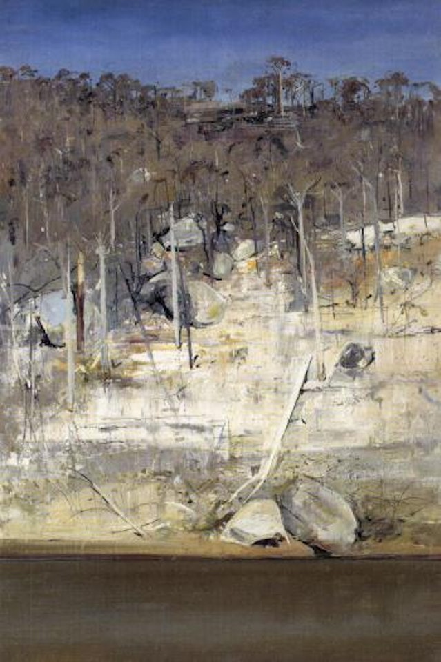 Clay and rockface at Bundanon by Arthur Merric Bloomfield Boyd
