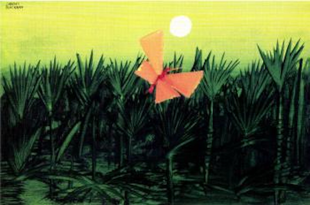 Butterfly by Charles Blackman
