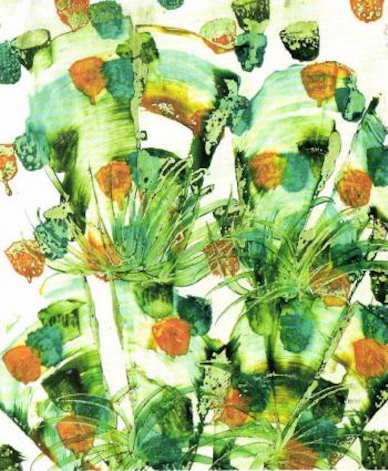 Paradise garden series by Sidney Nolan