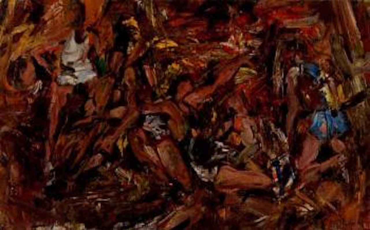 Scrimmage by Elaine de Kooning