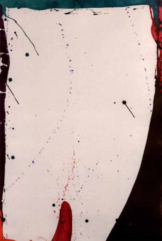 Untitled by Sam Francis