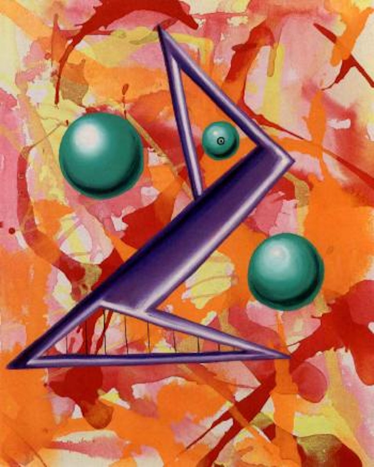 Z man by Kenny Scharf