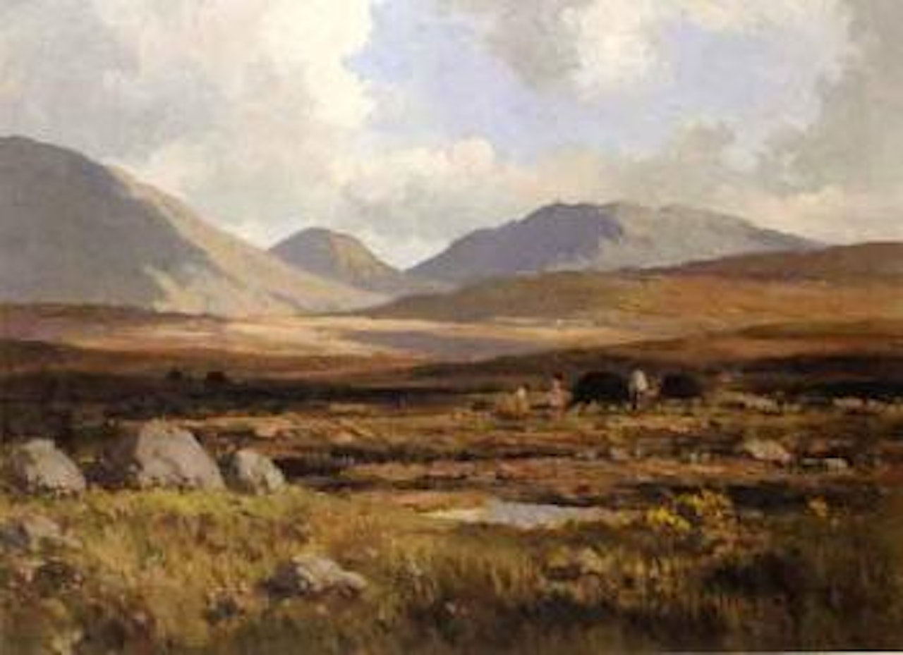 Spring in Connemare near Roundstone, County Galway by Maurice Canning Wilks
