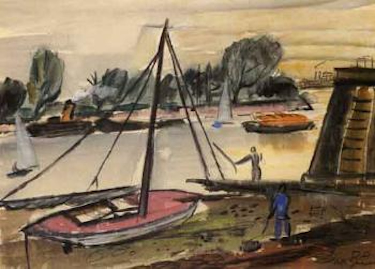 Thames, Hammersmith by Norah McGuinness