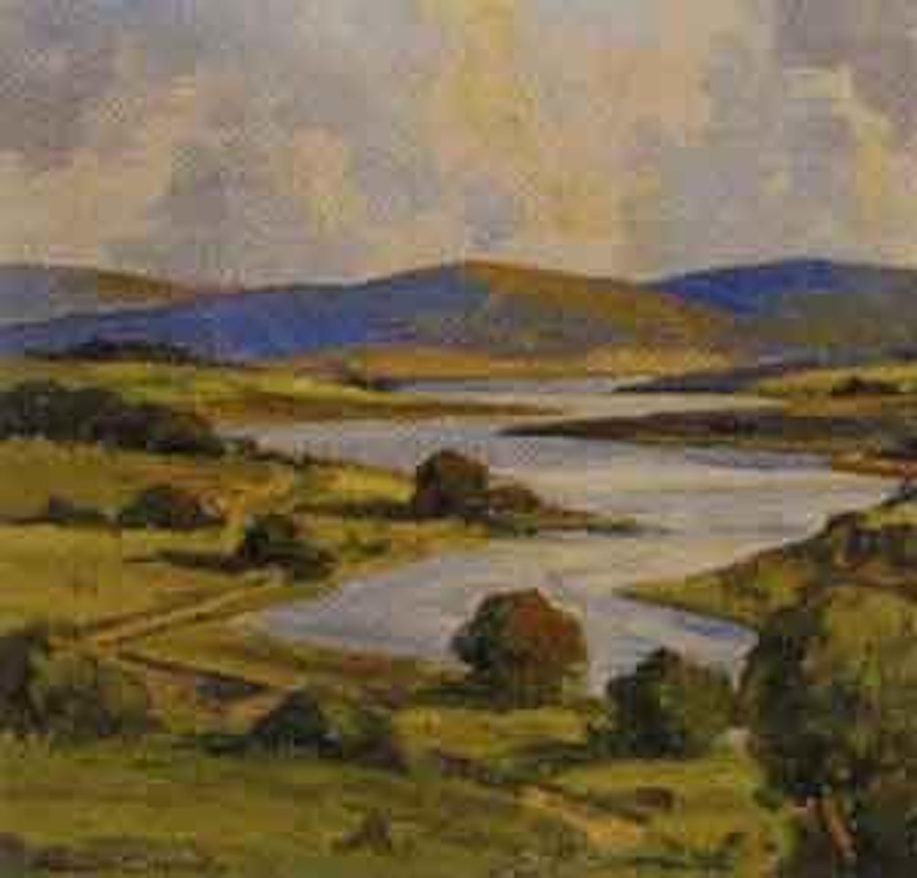 Valley of Tay, Perth, Scotland by Maurice Canning Wilks