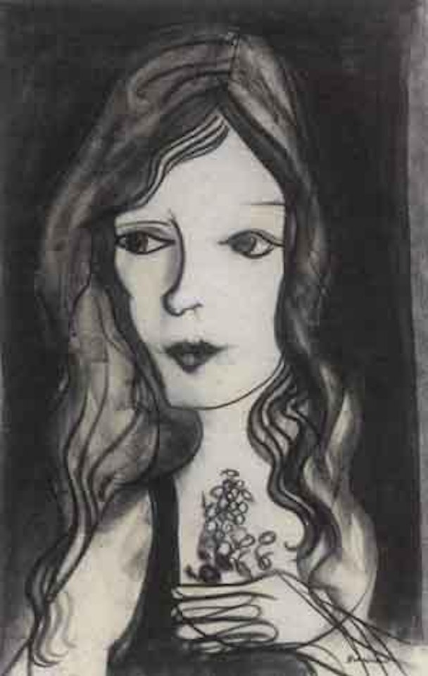 Flower girl by Charles Blackman