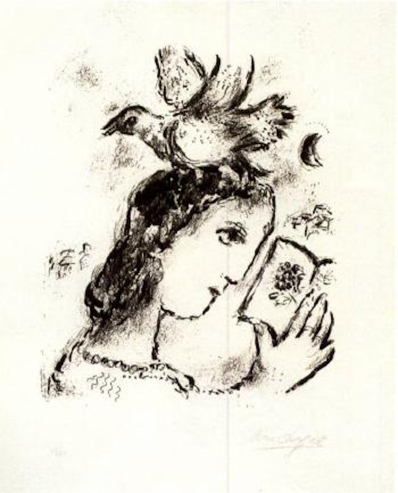 Hommage a Elsa Triolet by Marc Chagall