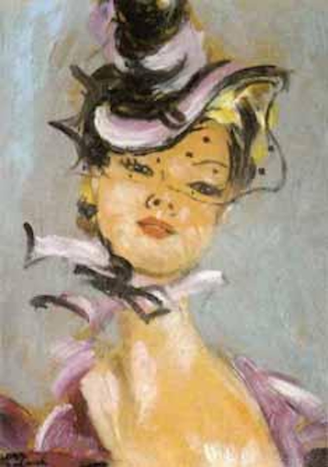 Une dame elegante by Jean Gabriel Domergue