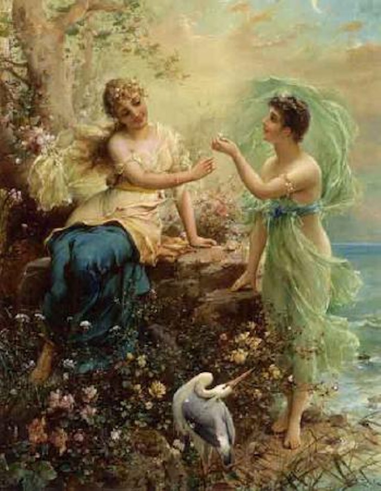 Abendzauber - Evening enchantment by Hans Zatzka