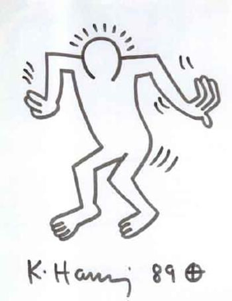 Untitled, figure by Keith Haring