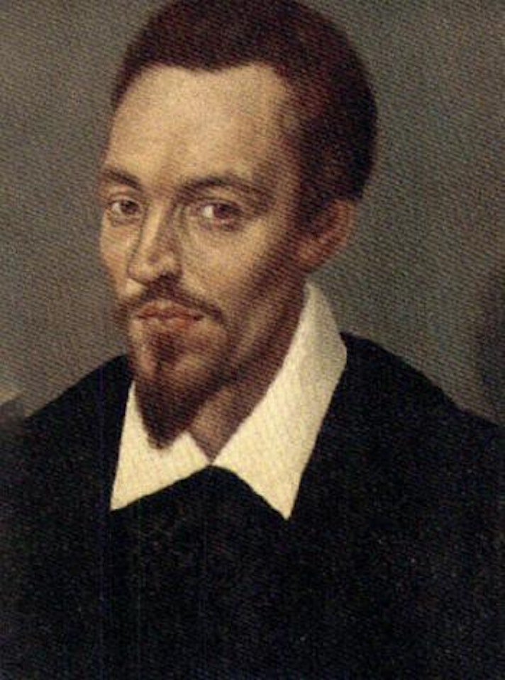 Portrait of a man in a white collar by Attributed to Francois Clouet