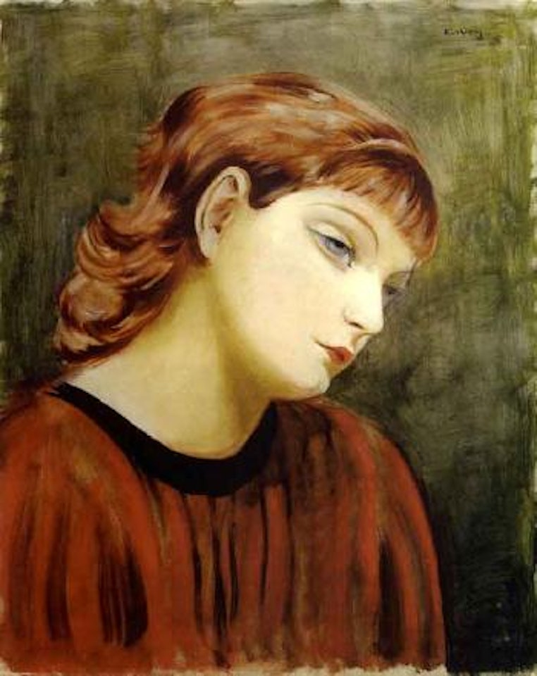 Portrait de femme by Moïse Kisling