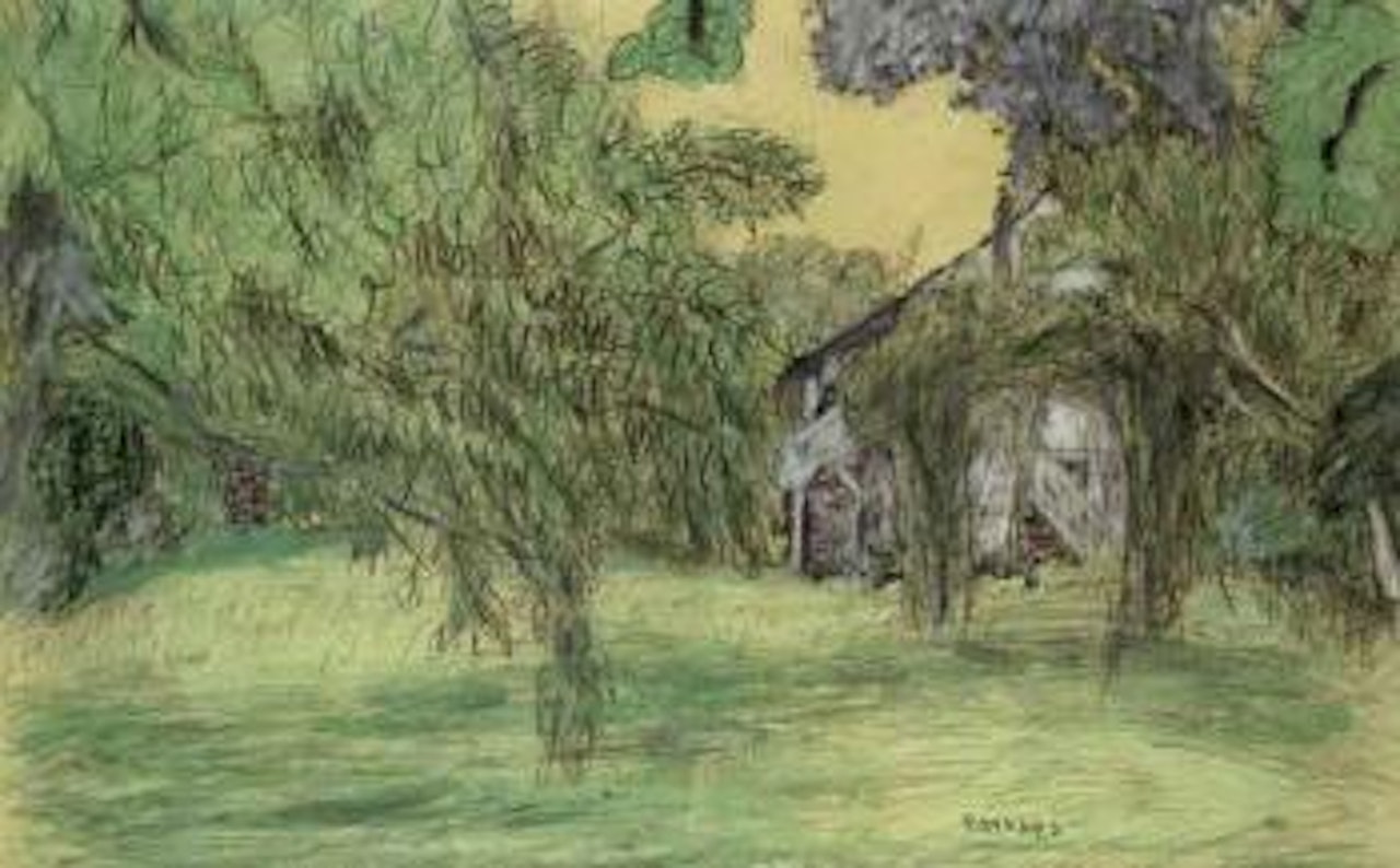 La maison du peintre a Vernon, Eure by Pierre Bonnard