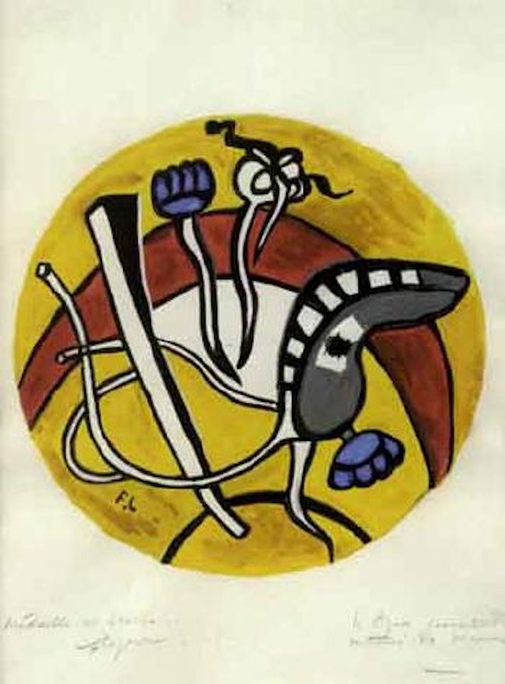 Medaille et broche by Fernand Leger
