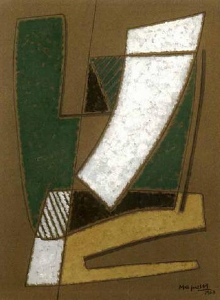 Composition by Alberto Magnelli