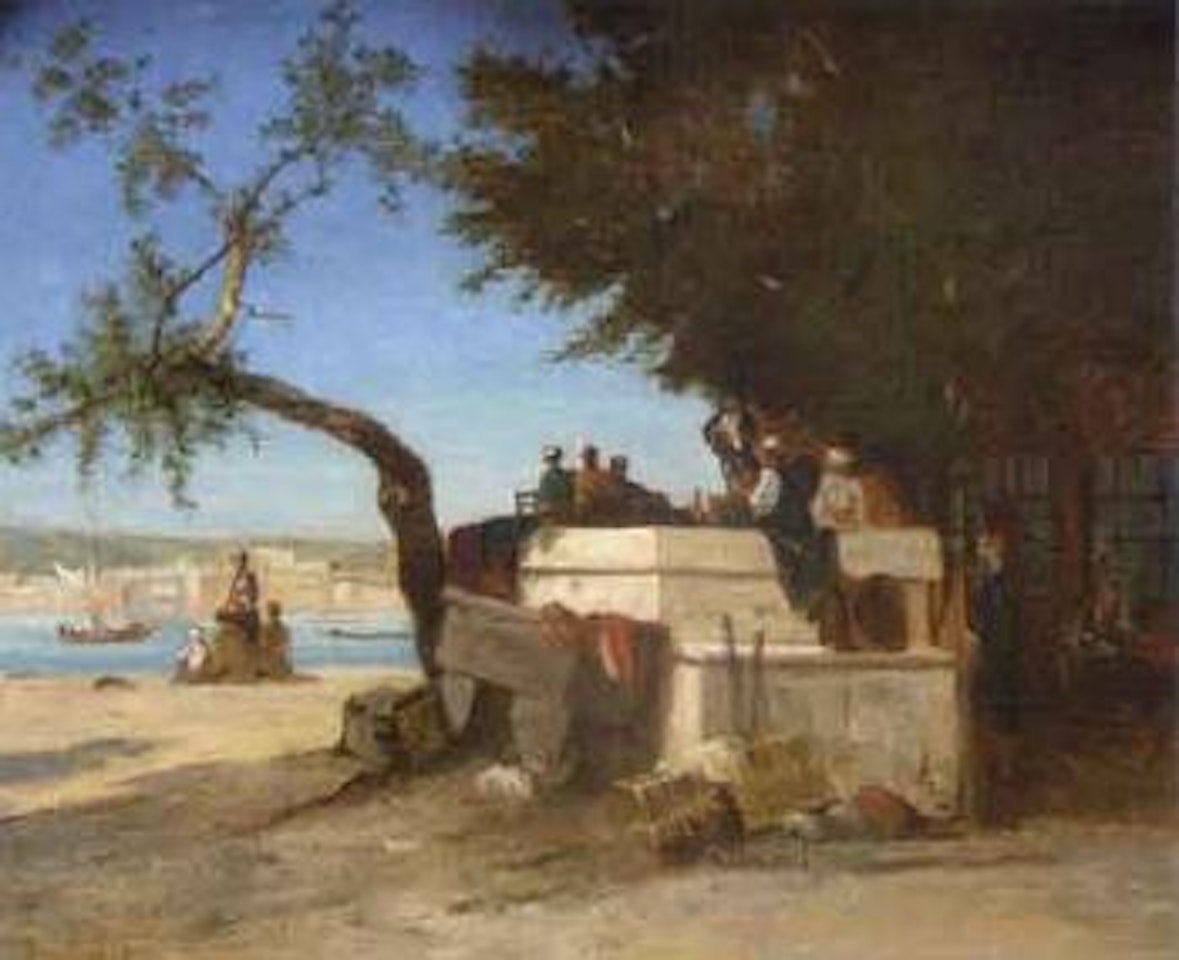 Un kief en Turquie by Narcisse Berchere