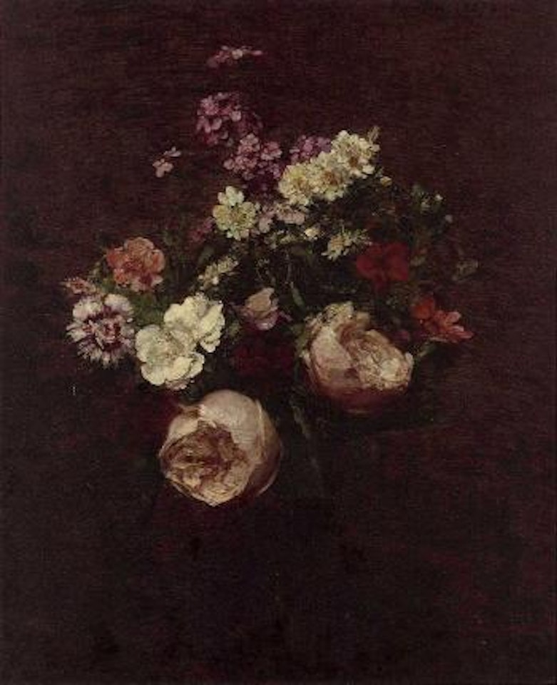 Vase de fleurs by Henri Fantin-Latour