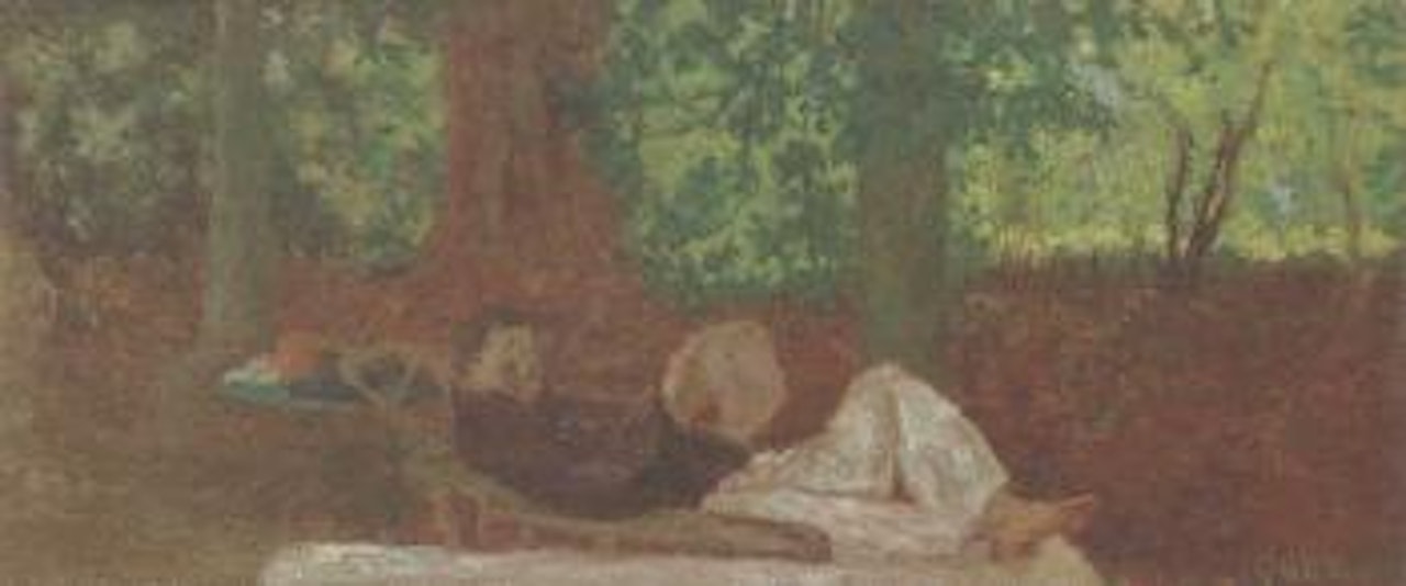 La sieste by Pierre Bonnard