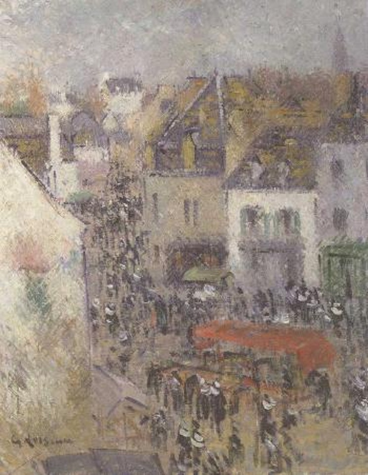 Rue a Pont-Aven by Gustave Loiseau