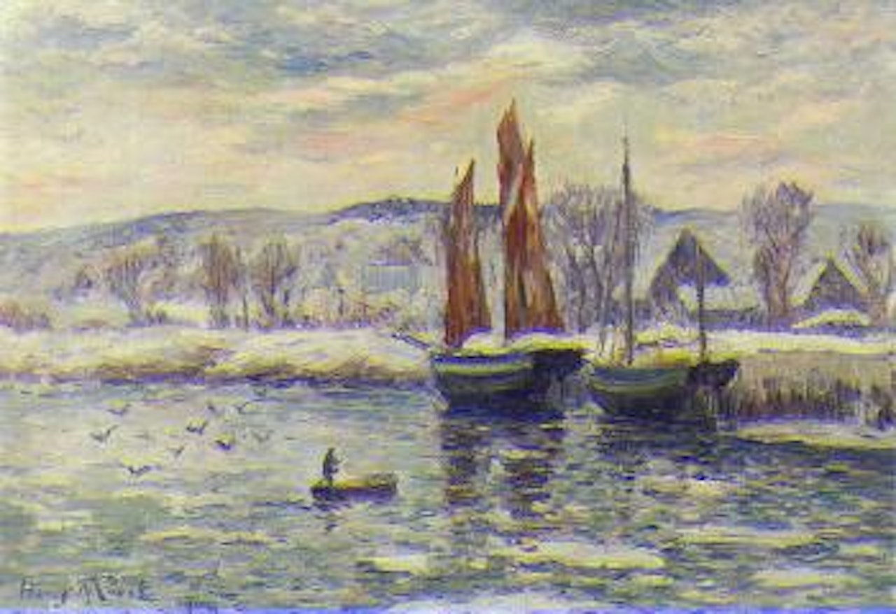 Riviere de Quimper by Henry Moret