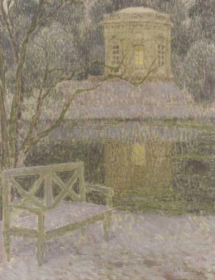 Le pavillon de musique by Henri Le Sidaner