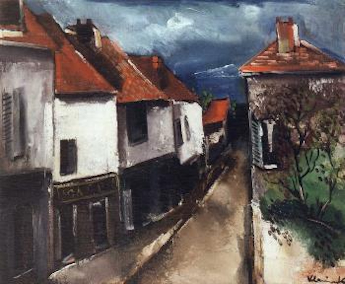 Le cafe by Maurice de Vlaminck