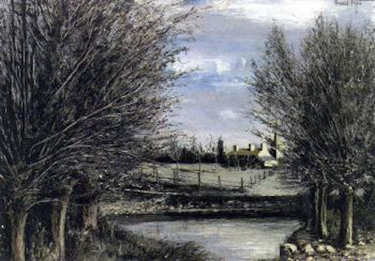 Autouillet, les saules by Bernard Buffet