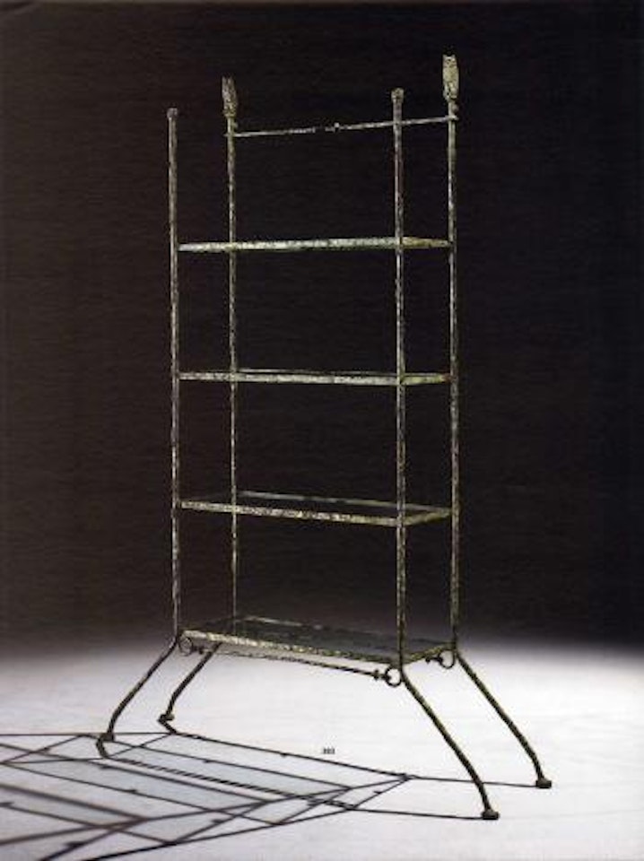 Bibliotheque au Mexique by Diego Giacometti