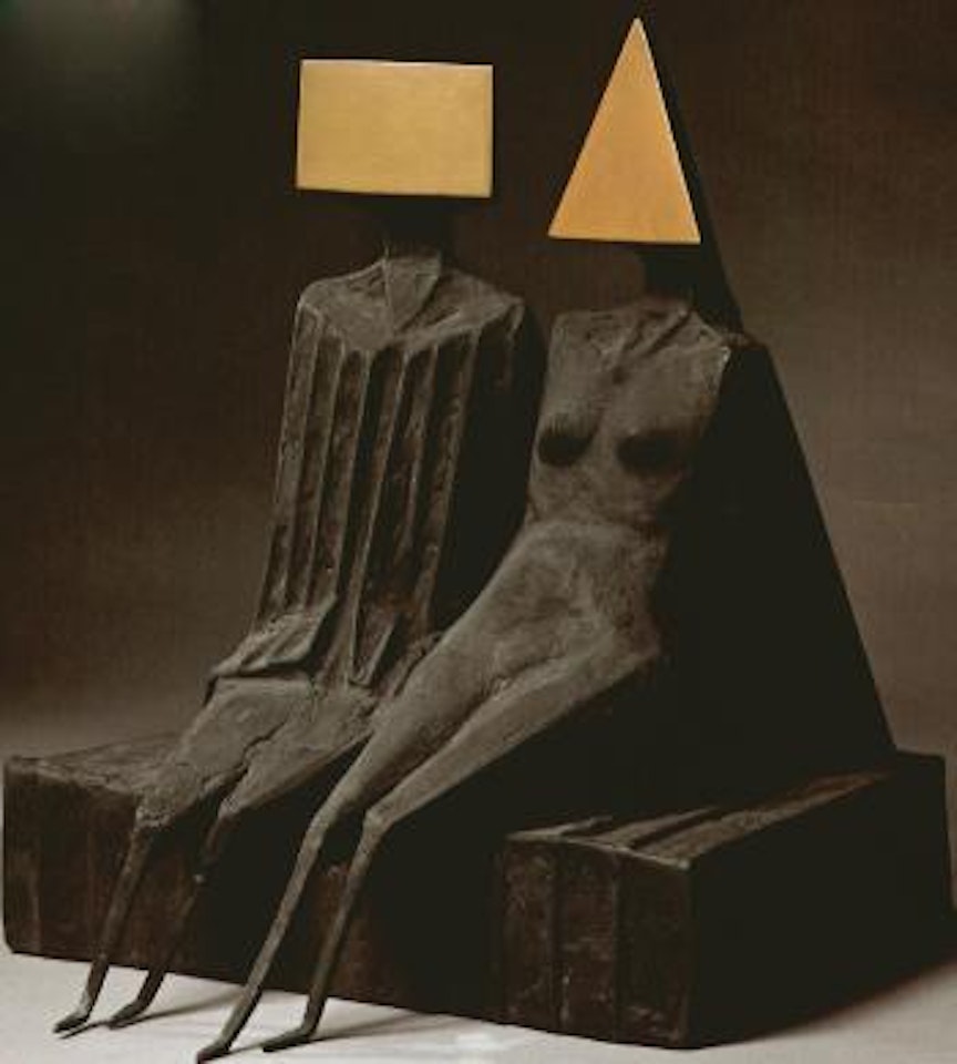 Sitting couple IV by Lynn Chadwick