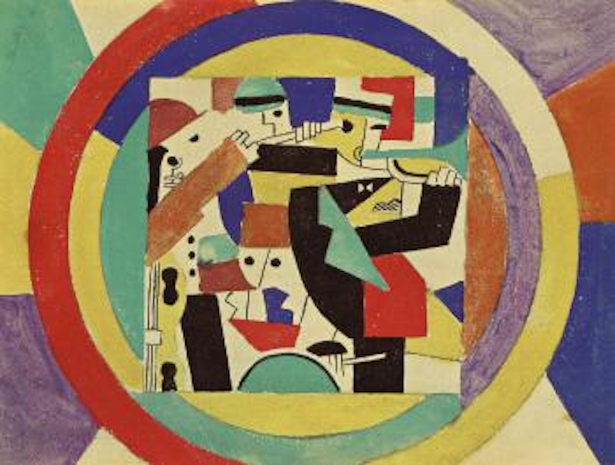 Les musiciens by Fernand Leger