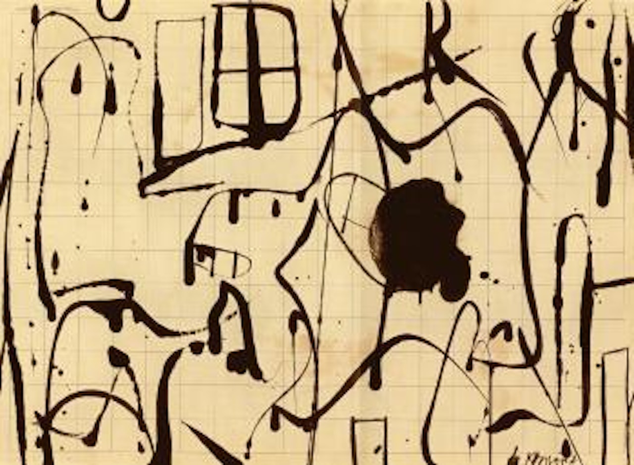 Untitled abstract by Willem de Kooning