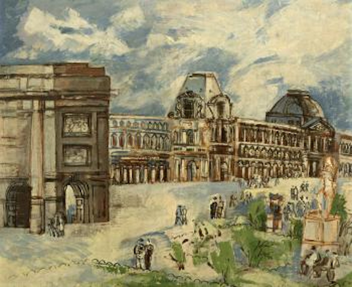 Le Louvre by Jean Dufy