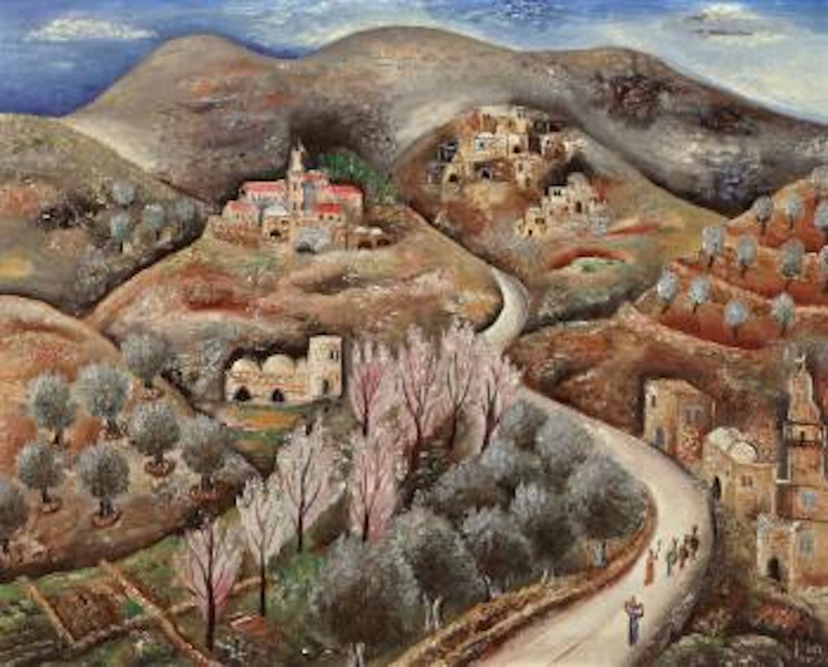 Ein Karem by Reuven Rubin