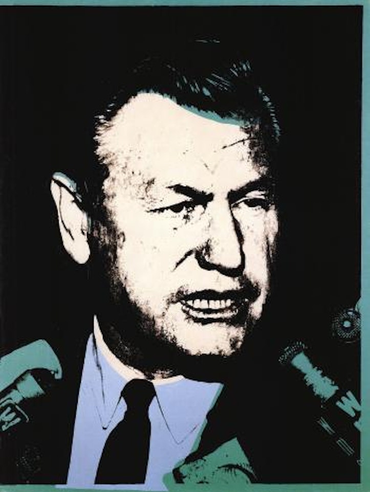 Portrait of Nelson A Rockefeller no.3 by Andy Warhol