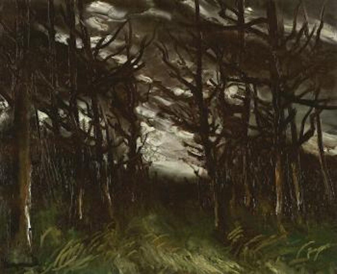 Chemin dans la foret by Maurice de Vlaminck