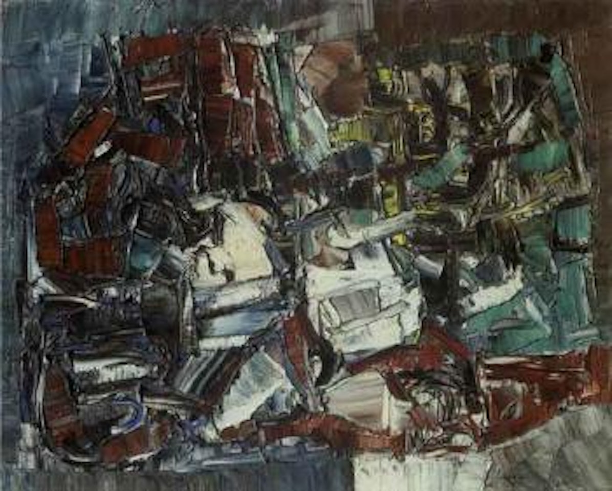 Plein cabas d'enfants by Jean-Paul Riopelle