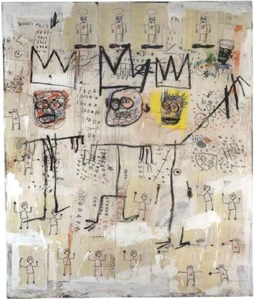 Ruffians by Jean-Michel Basquiat