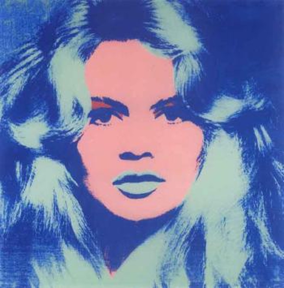 Brigitte Bardot by Andy Warhol