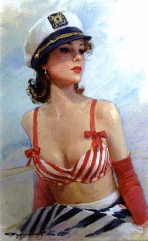 Sailor girl by Constantin Razoumov