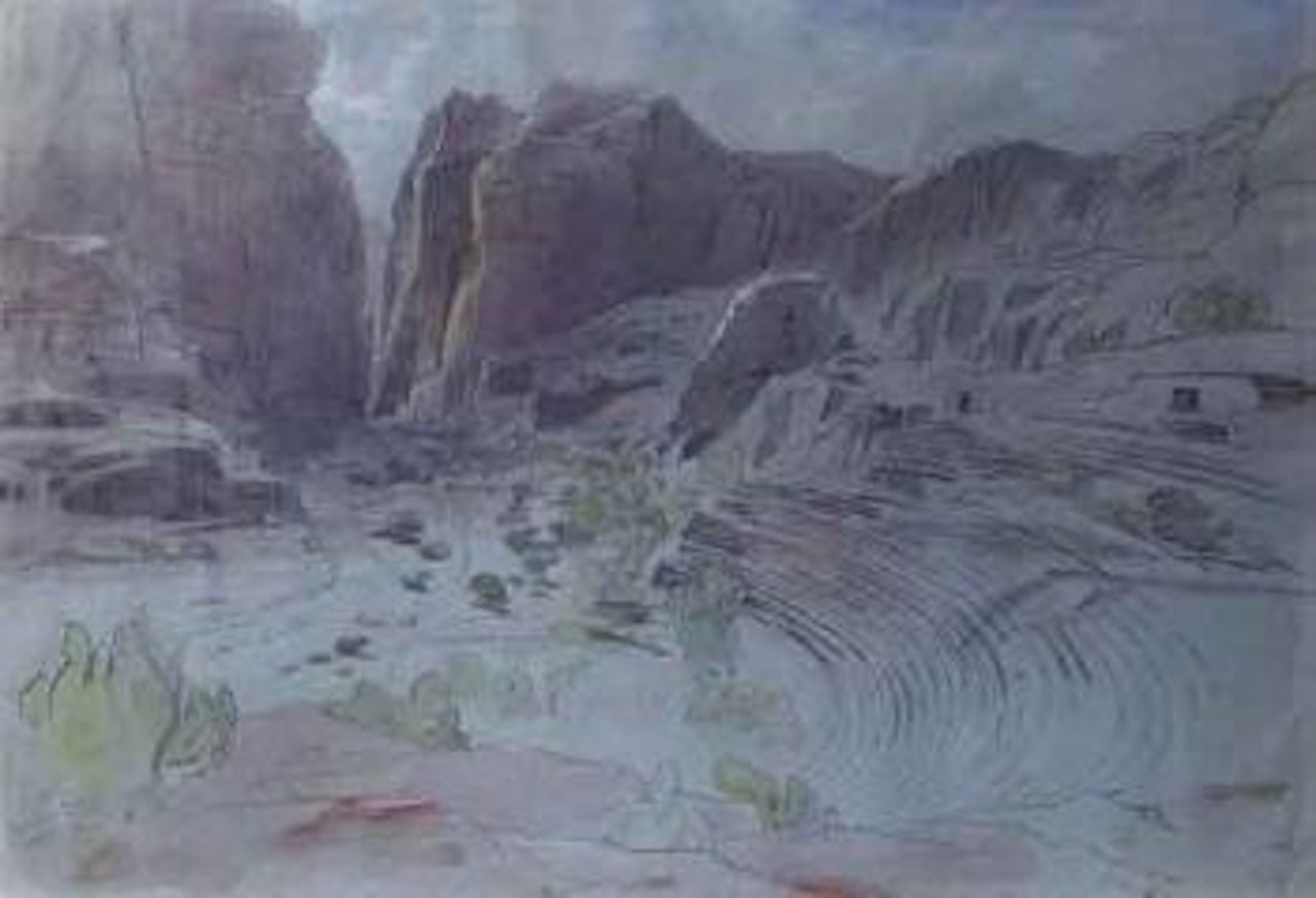 Petra by Edward Lear