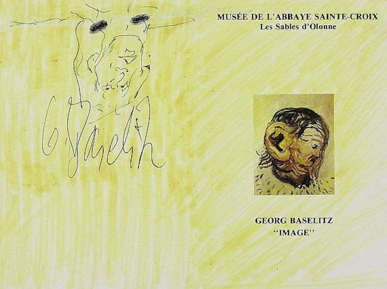 Head by Georg Baselitz