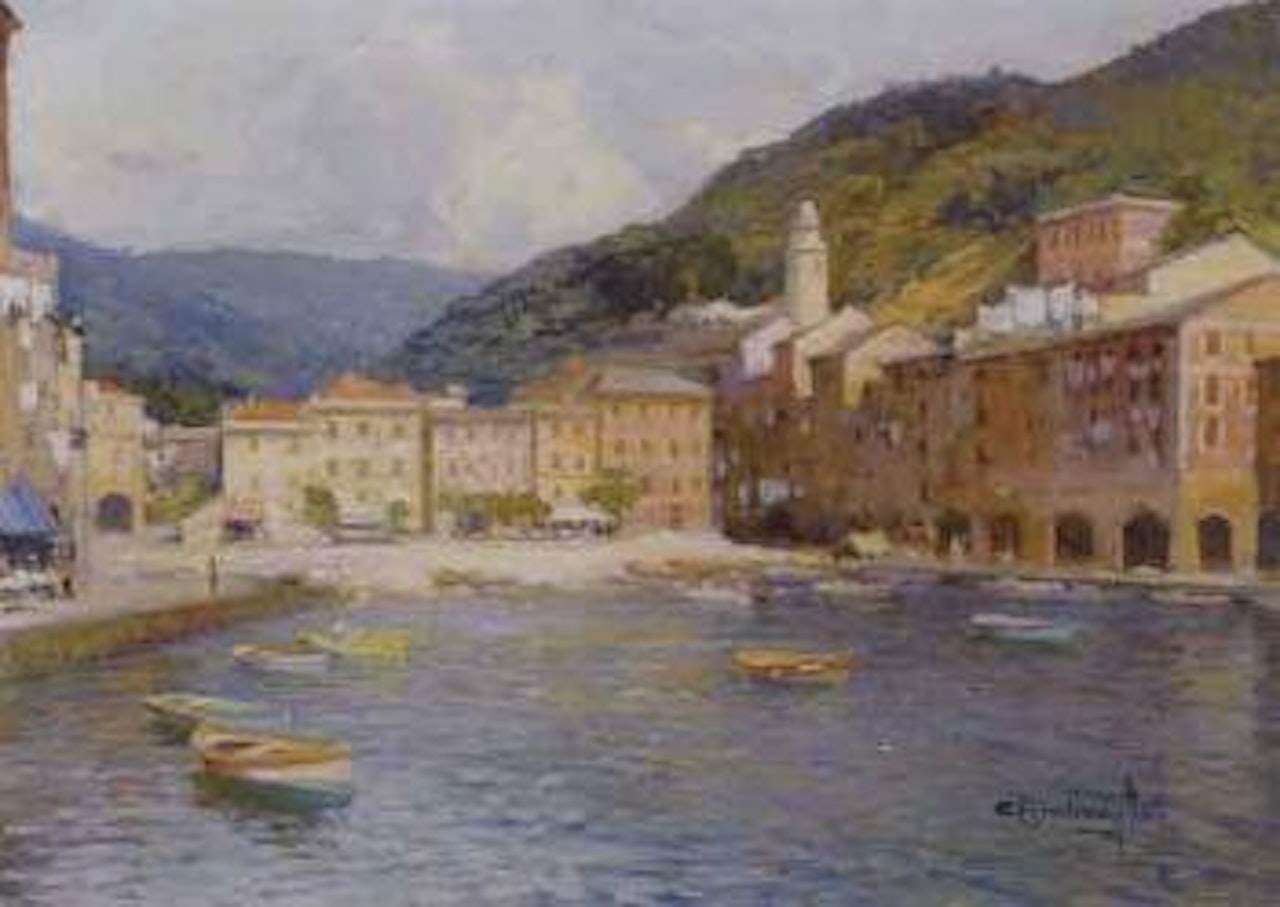 Portofino, Italy by Cesare Bentivoglio