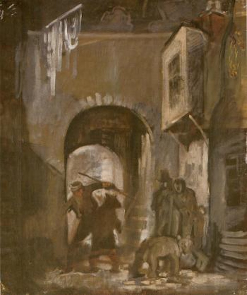 Performing bears by William Orpen