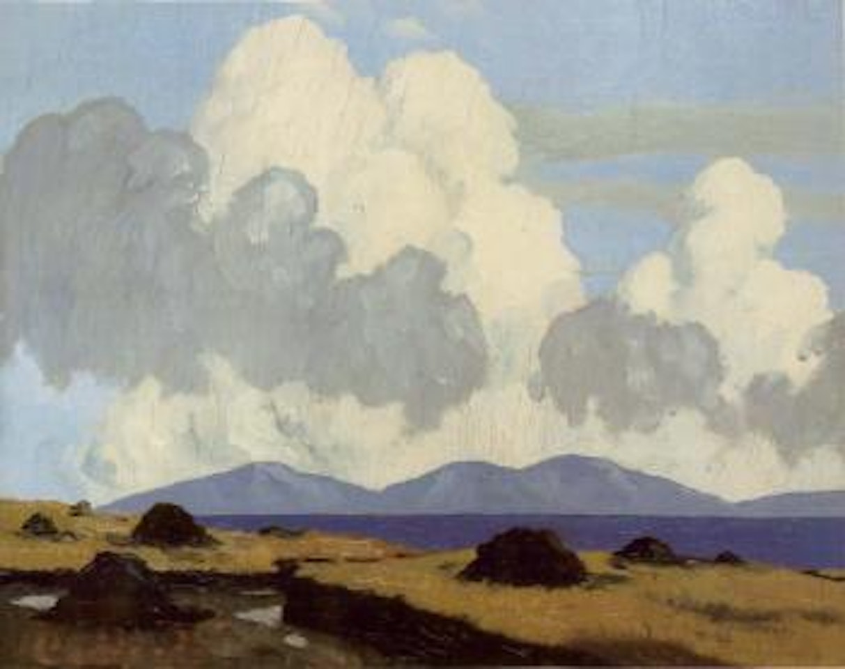 Landscape, west of Ireland by Paul Henry